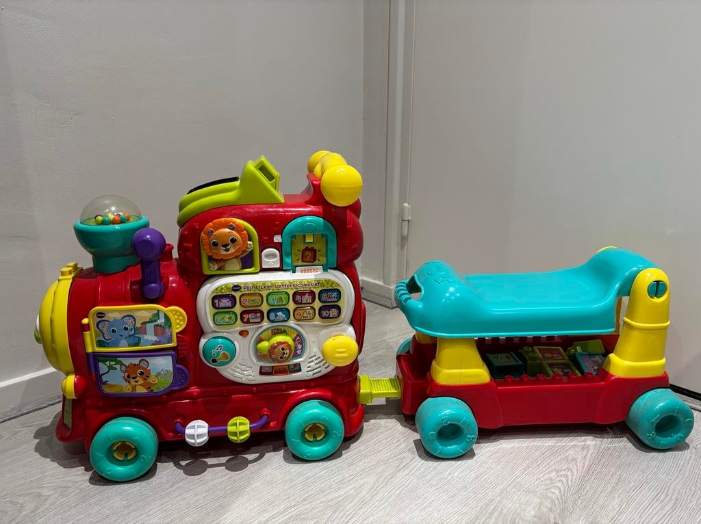 VTech Rijd en Leer Letterlocomotief, Ophalen, Gebruikt