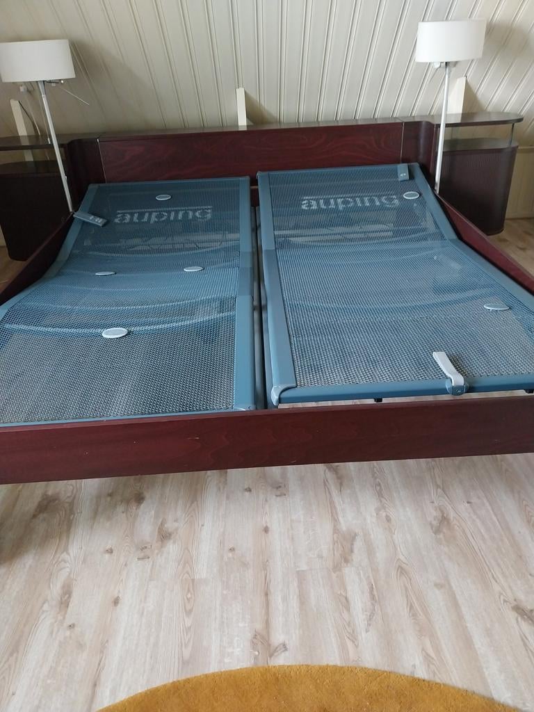 Auping Auronde bed 180x200, Ophalen, Gebruikt, Tweepersoons, 180 cm