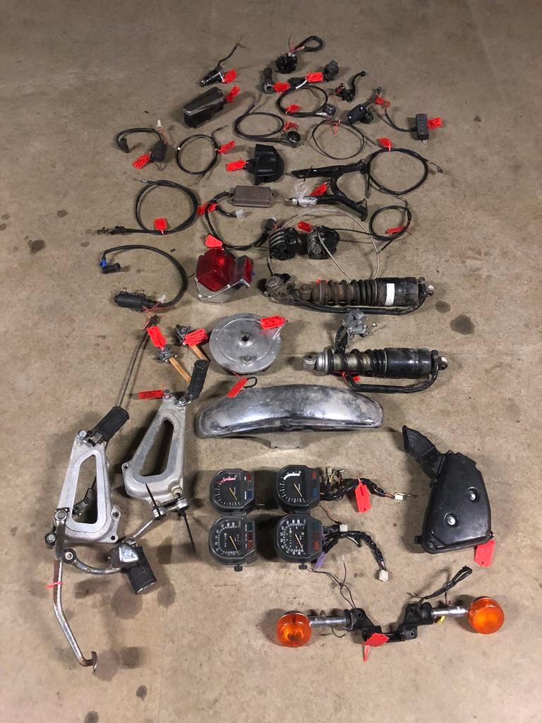 Yamaha XV 750 VIRAGO 1981-1985 Diverse onderdelen, Gebruikt, ., Ophalen of Verzenden, .