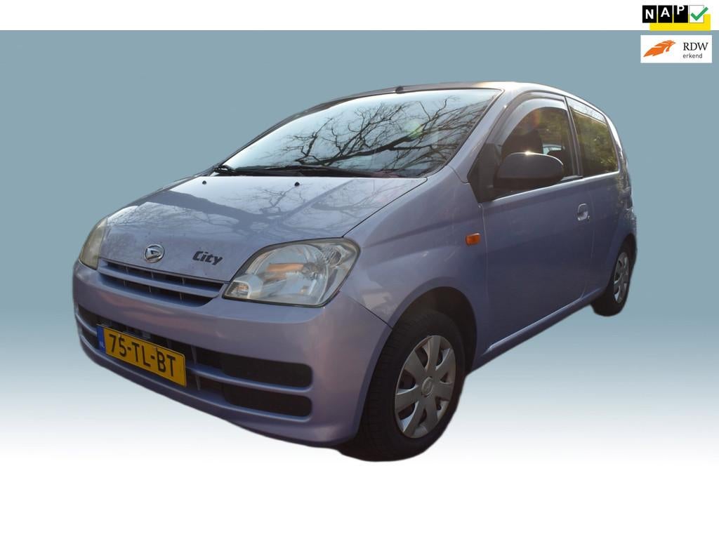 Daihatsu Cuore 1.0-12V Nagano City ,4 nieuwe banden ,nieuwe, 4 stoelen, Cuore, Origineel Nederlands, Handgeschakeld