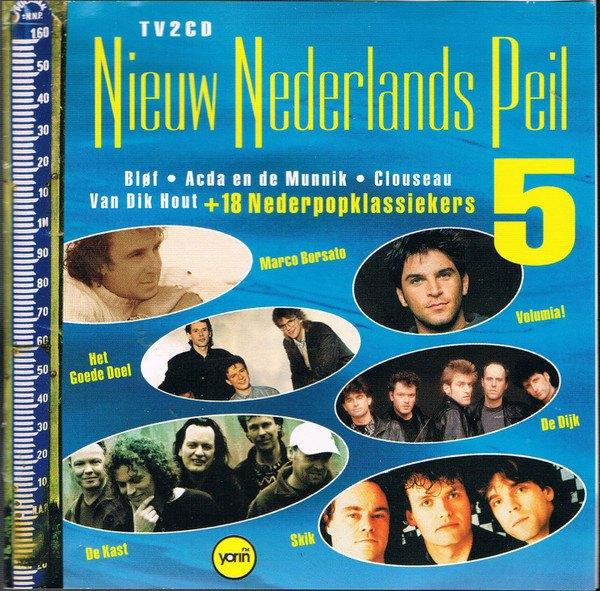 Various Nieuw Nederlands Peil 5 2XCD, Cd's en Dvd's, Cd's | Nederlandstalig, Verzenden, Zo goed als nieuw, Pop