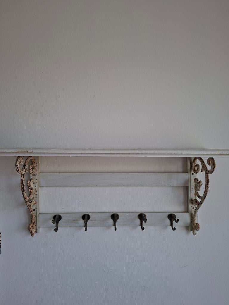 Brocante kapstokje of rekje, Huis en Inrichting, Woonaccessoires | Kapstokken, Ophalen, Hout, Wandkapstok, Minder dan 100 cm