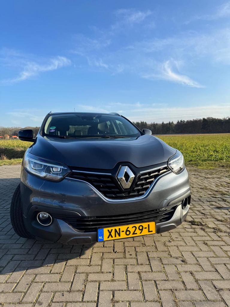 Renault Kadjar 1.2 TCE 2016 Grijs bose uitvoering, Auto's, Renault, Voorwielaandrijving, Kadjar, 1295 kg, 4 cilinders