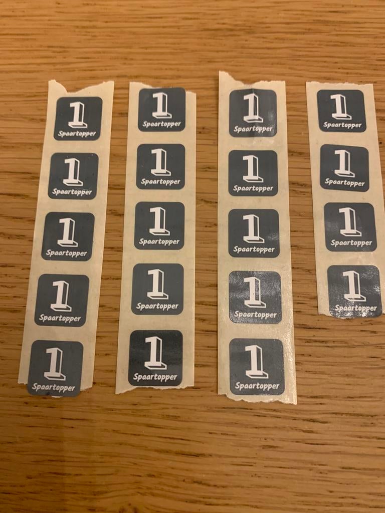 19 Spaartopper spaarzegels Plus, Verzamelen, Supermarktacties, Plus, Ophalen