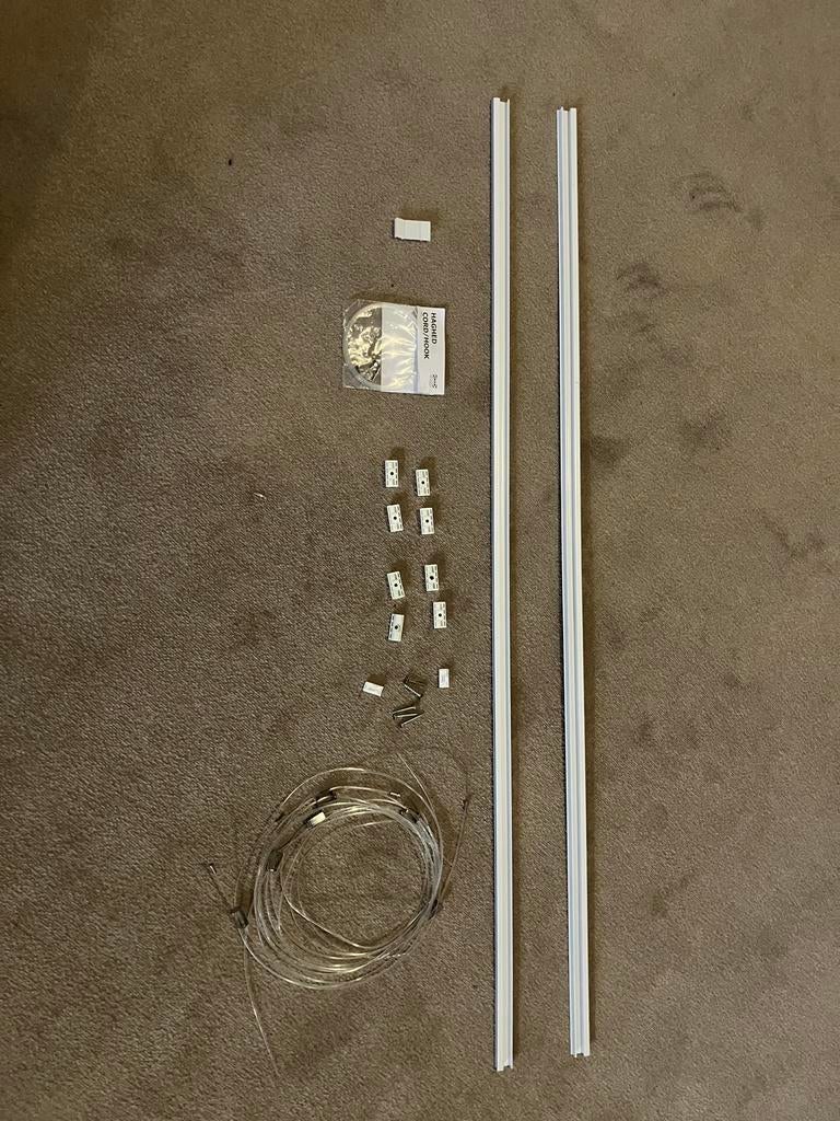 IKEA HAGHED CORD HOOK posterophang set, Ophalen, Gebruikt