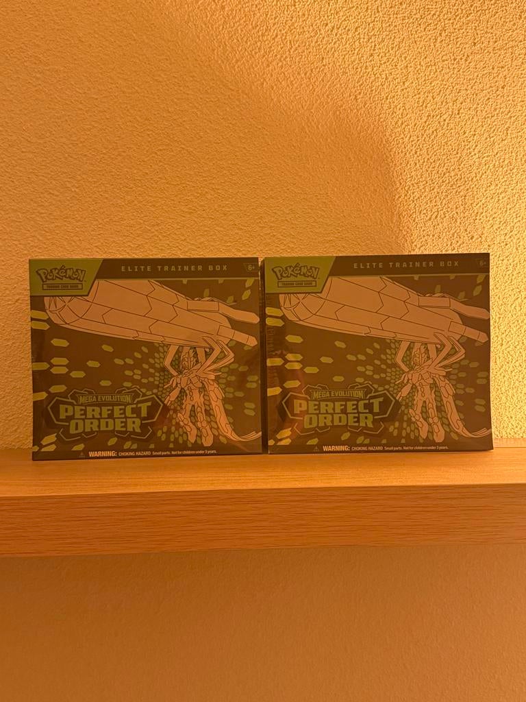 Pokémon Perfect Order Elite Trainer Box 2x, Ophalen of Verzenden, Nieuw, Overige typen