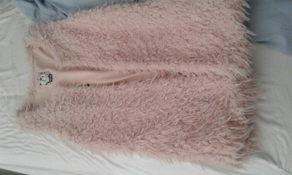 Rose bodywarmer, Kinderen en Baby's, Kinderkleding | Maat 122, Ophalen of Verzenden, Zo goed als nieuw, Meisje, Overige typen