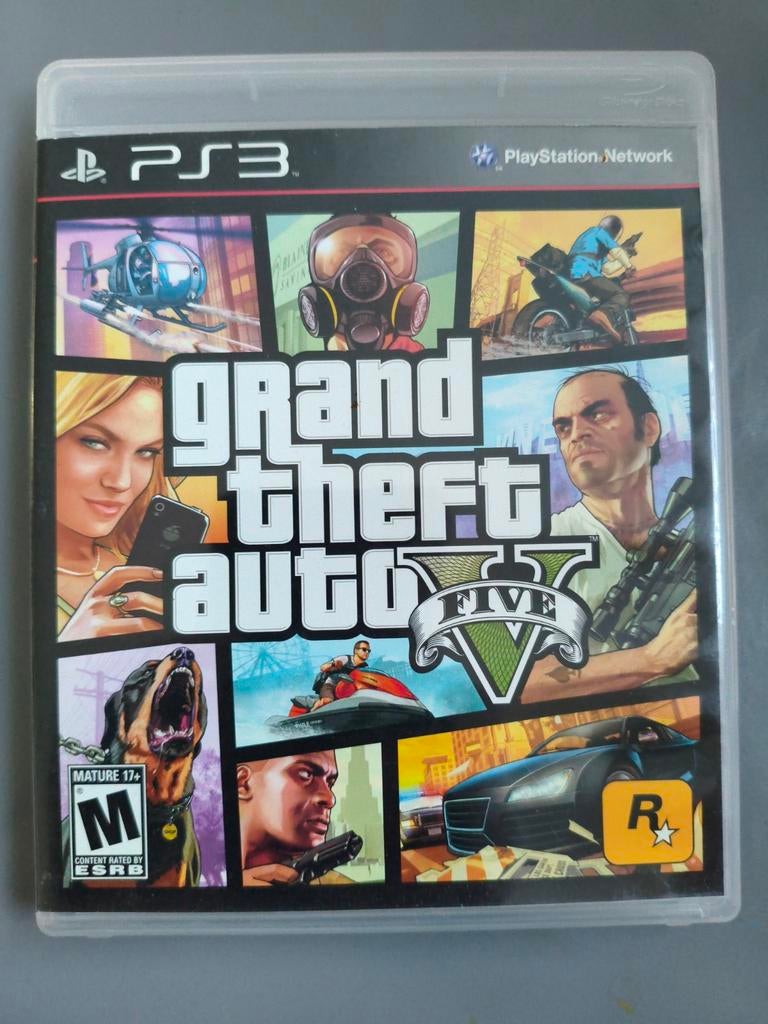 Grand Theft Auto V (GTA 5) PS3 - Actie/Avontuur, Spelcomputers en Games, Games | Sony PlayStation 3, Zo goed als nieuw, Avontuur en Actie
