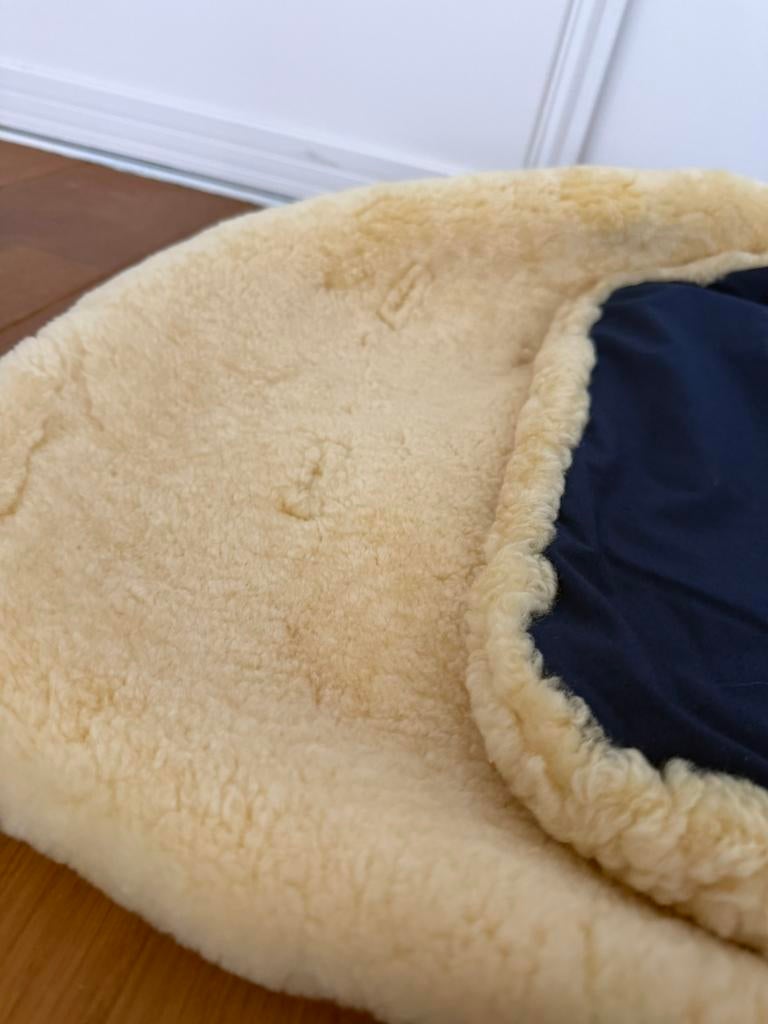 Lamswollen voetenzak, Ophalen of Verzenden, Zo goed als nieuw, 70 tot 85 cm, Overige typen