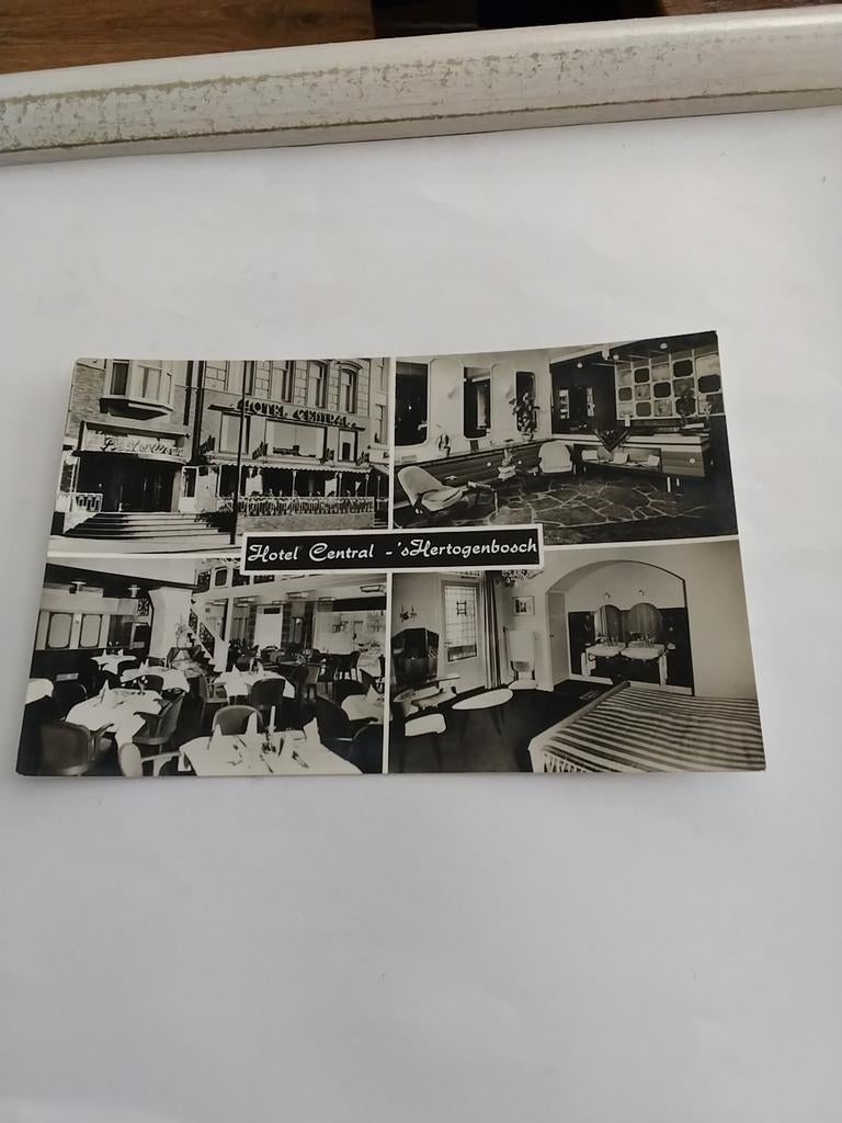 'S HERTOGENBOSCH.  HOTEL CENTRAL, Ophalen of Verzenden, Voor 1920, Noord-Brabant