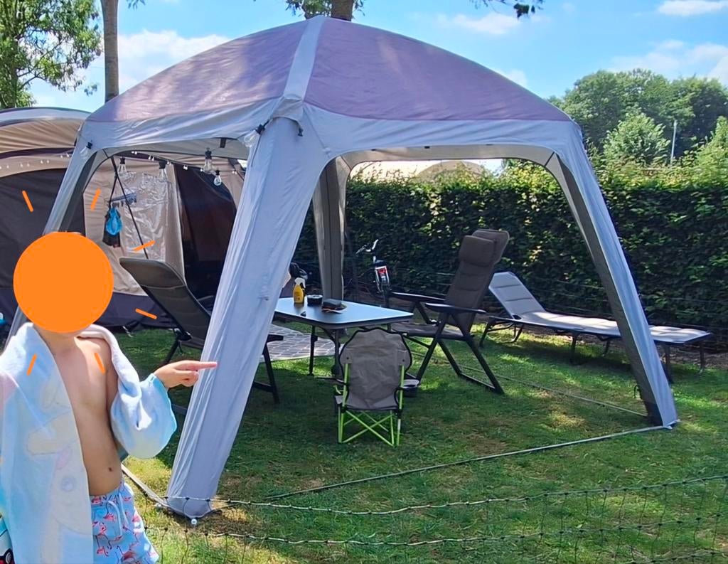 Bardani quick shelter air 350, Caravans en Kamperen, Tenten, Ophalen of Verzenden, Gebruikt