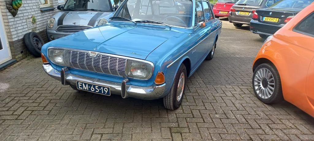 FORD TAUNUS 20M  1965, Stof, Blauw, Handgeschakeld, Particulier