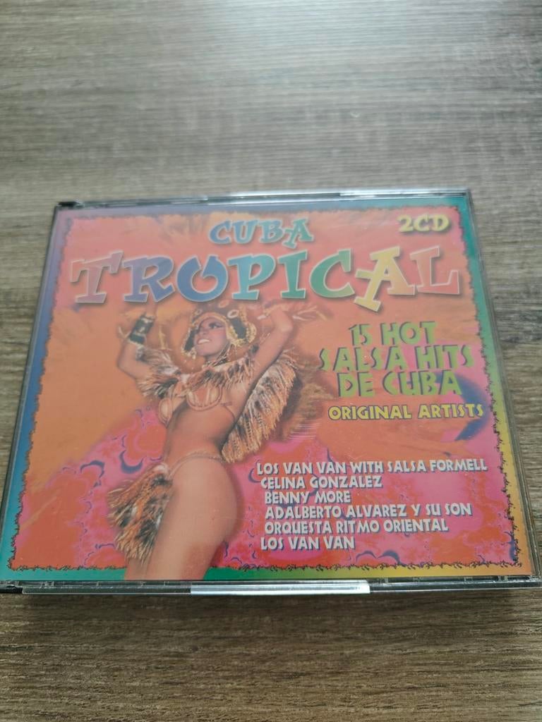 Cuba Tropical 2CD - 15 Hot Salsa Hits de Cuba, Ophalen of Verzenden, Zo goed als nieuw