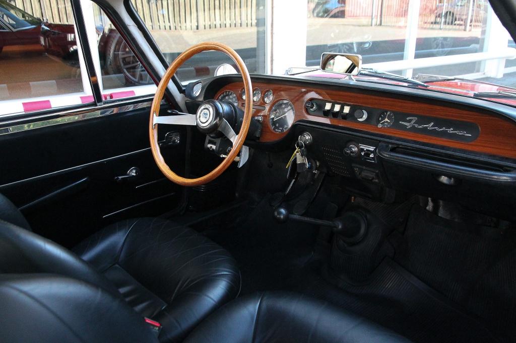 Lancia FULVIA SPORT 1.3 Zagato serie 1 (bj 1968), Lederen bekleding, Zwart, Overige carrosserieën, Leder