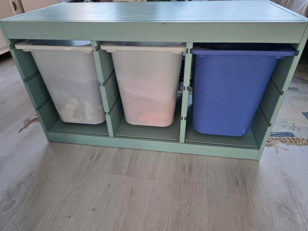 IKEA Trofast granen opbergkast met 3 bakken, Gebruikt, Kast, 75 tot 100 cm, Minder dan 50 cm