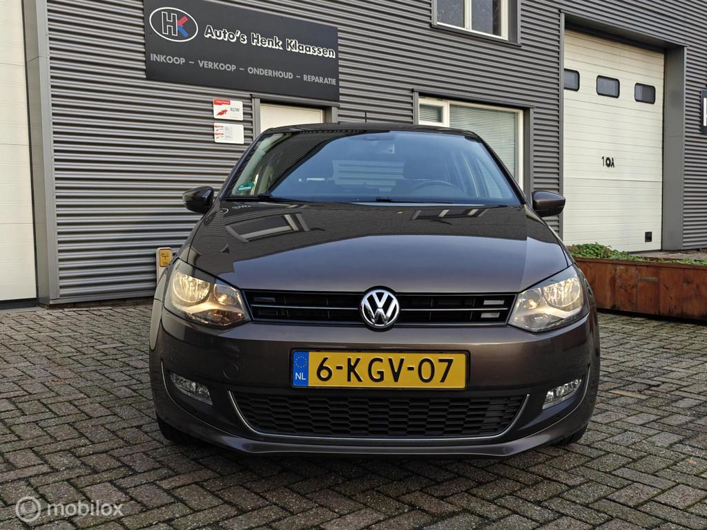 Volkswagen Polo 5-deurs 1.2TSI BlueMotion Highline Edition, Auto's, Euro 5, 40 €/maand, 4 cilinders, Bruin