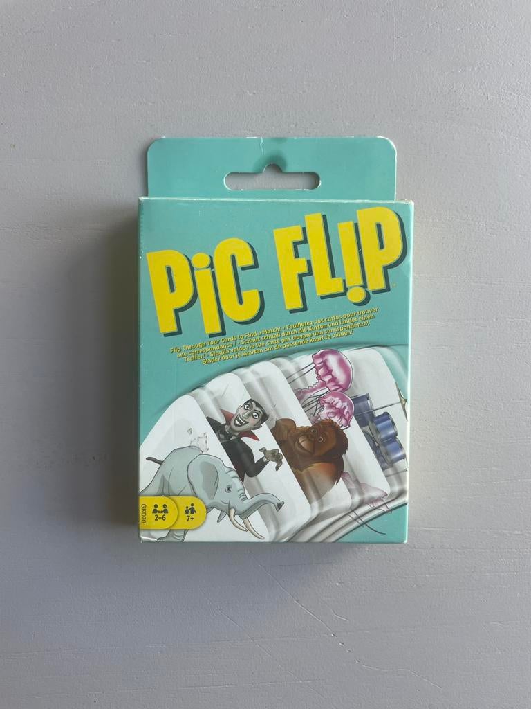 Pic Flip, Vijf spelers of meer, Ophalen of Verzenden, Zo goed als nieuw