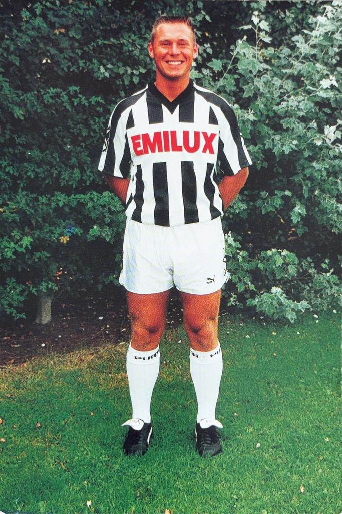 Spelerskaart Alfred Knippenberg - Heracles Almelo - 1990/91, Verzenden, Zo goed als nieuw, Feyenoord, Spelerskaart