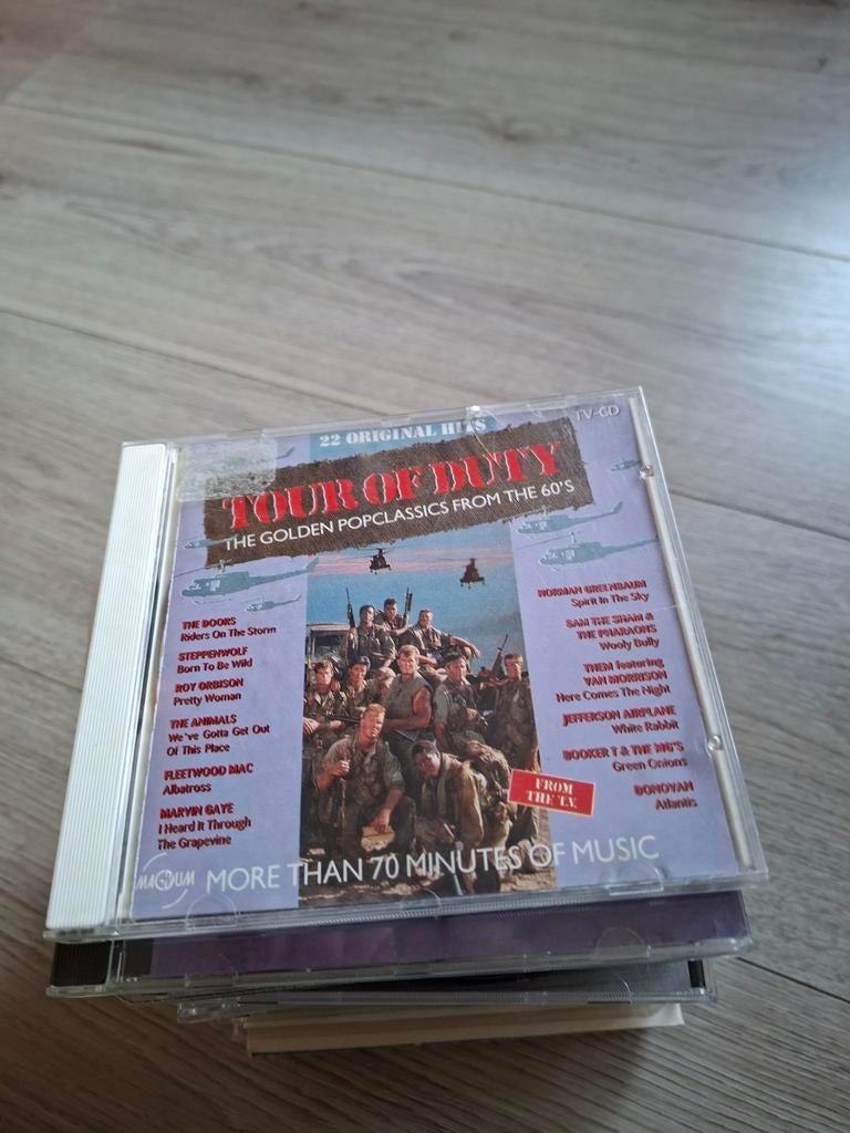 Tour of Duty (22 hits, Doors,Steppenwolf,Animals,Fleetwood M, Ophalen of Verzenden, 1960 tot 1980, Gebruikt