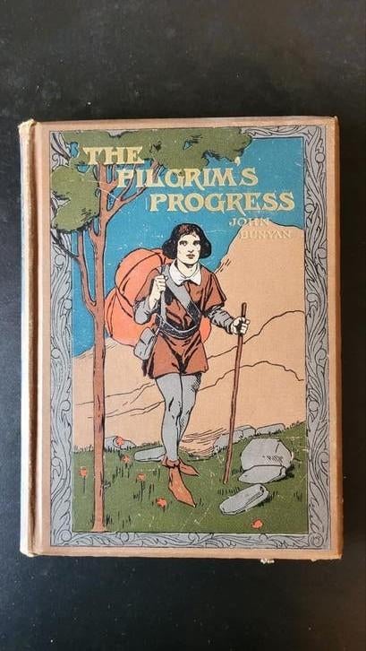 Antiek boek: The Pilgrim's Progress door John Bunyan, Ophalen of Verzenden, John Bunyan