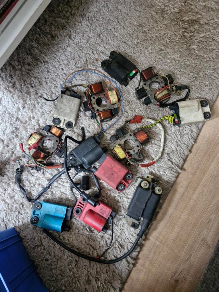 Gilera citta vespa ciao si  bobines en ontstekingen, Ophalen of Verzenden, Gebruikt, Overige typen, Onbekend