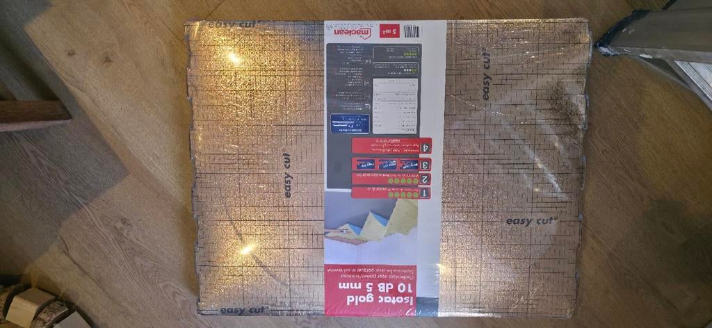 Isotac Gold Ondervloer 10 dB 5 mm, Ophalen, Overige kleuren, Overige typen, Nieuw