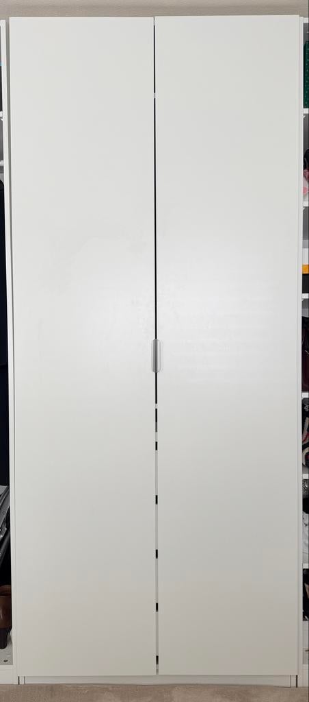 2 IKEA Forsand deuren wit 50 x 229 cm (zonder scharnieren), Ophalen, Overige materialen, Gebruikt, 200 cm of meer