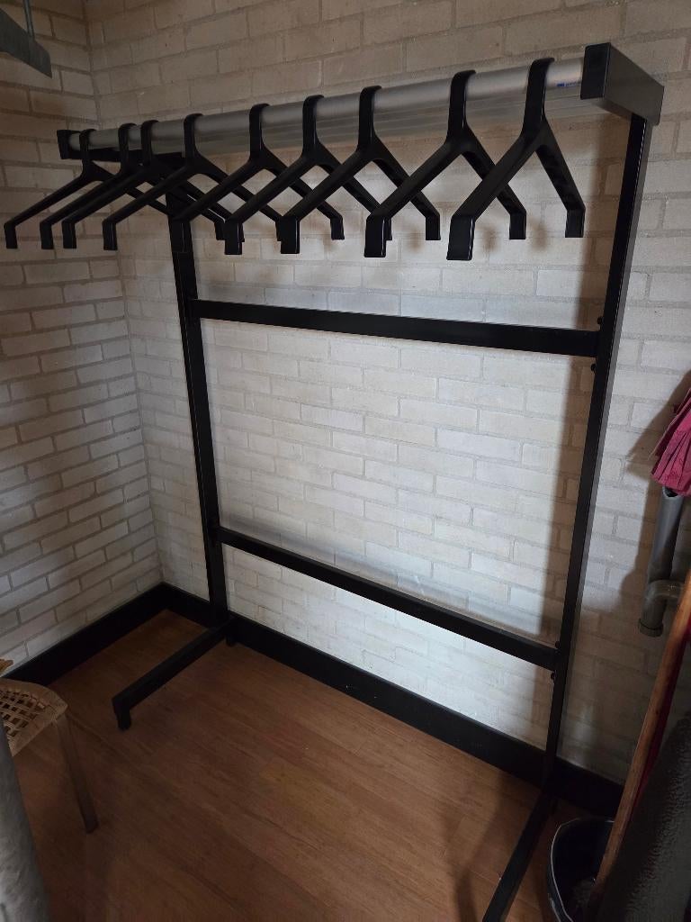kapstok kantoor, Huis en Inrichting, Woonaccessoires | Kapstokken, Ophalen, Zo goed als nieuw, Metaal, Staande kapstok