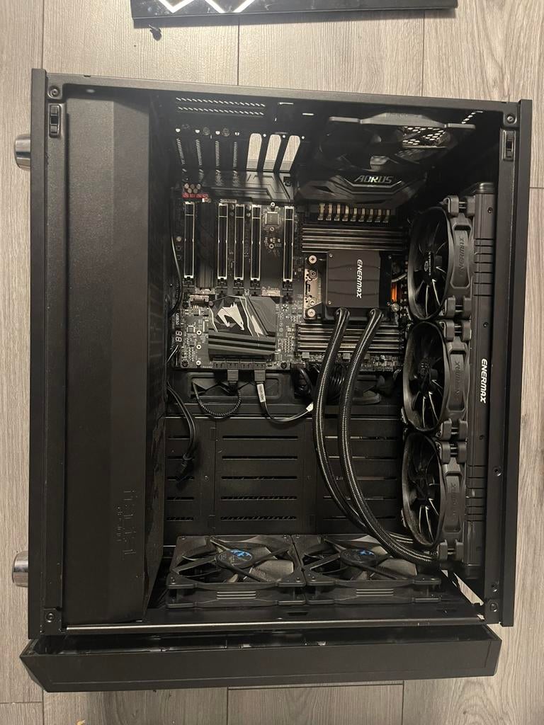 Threadripper upgrade set X399 AORUS 1920X AIO NZXT 1200W, Computers en Software, Ophalen, Zo goed als nieuw, 4 Ghz of meer, SSD