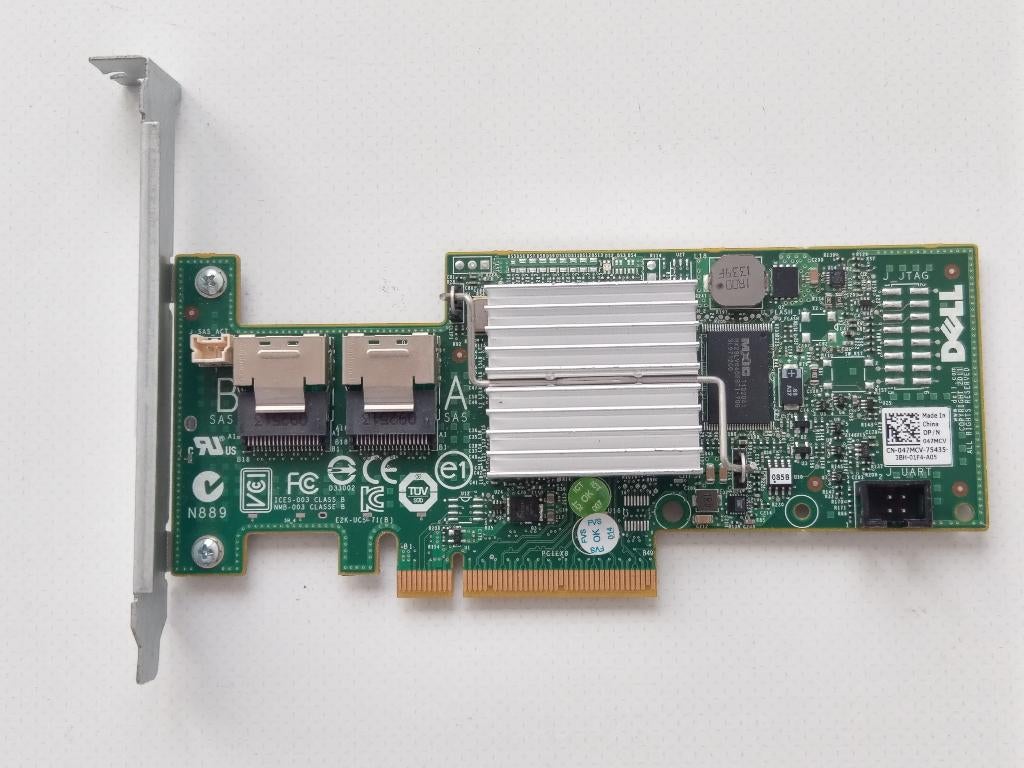 Dell H200 SAS HBA | LSI 9211-8i IT-mode | ZFS Unraid FreeNAS, Intern, SAS, Refurbished, Ophalen of Verzenden