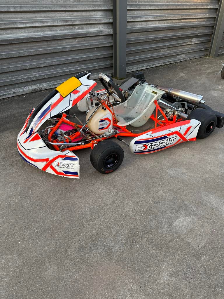 Esprit Kart met Honda GX200 motor(15 uur oud), Sport en Fitness, Karting, Ophalen of Verzenden, Gebruikt, Kart