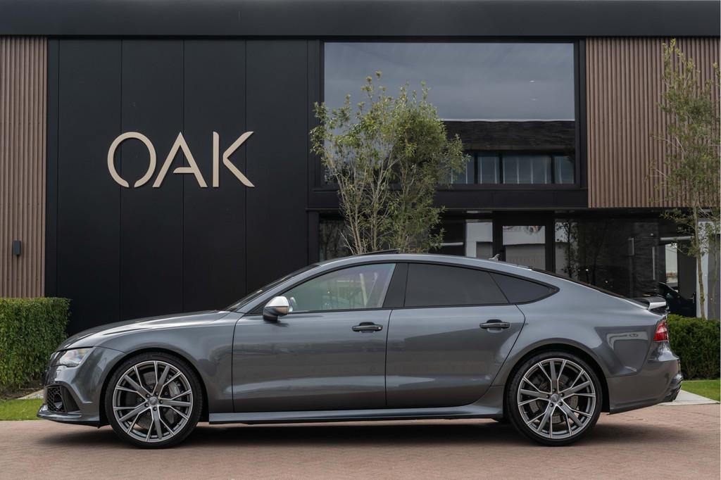 Audi A7 Sportback 4.0 TFSI RS 7 | Navi | Leder | Memory | Sc, Auto's, Audi, Automaat, Euro 5, Gebruikt, 4 stoelen