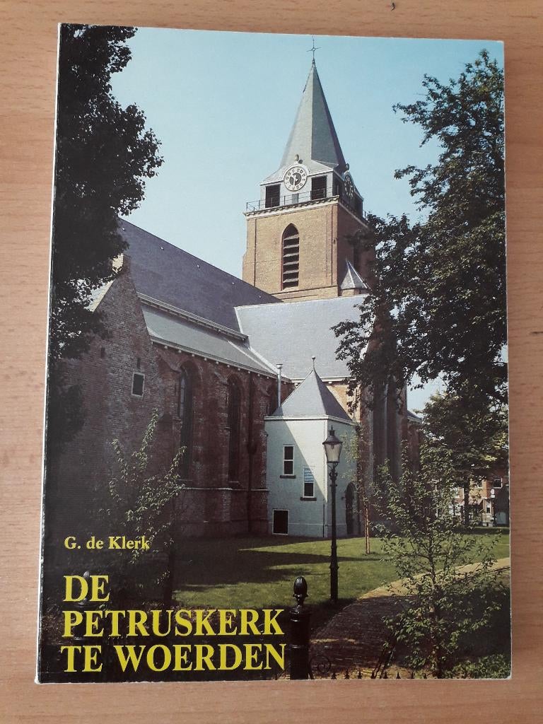 DE KLERK - PETRUSKERK TE WOERDEN 1984 €5, Boeken, DE KLERK, Ophalen of Verzenden, Zo goed als nieuw, 17e en 18e eeuw