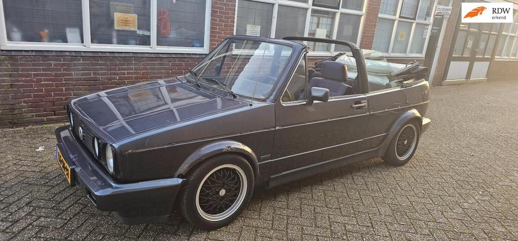 Volkswagen Golf Cabriolet 1.8 dx GTI BBS Quartetset, Voorwielaandrijving, Gebruikt, Cabriolet, Blauw