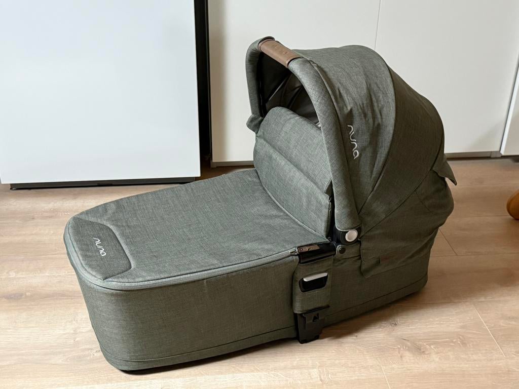 Nuna Mixx Next reiswieg + regenhoes groen, Zo goed als nieuw, Met reiswieg, Ophalen, Kinderwagen