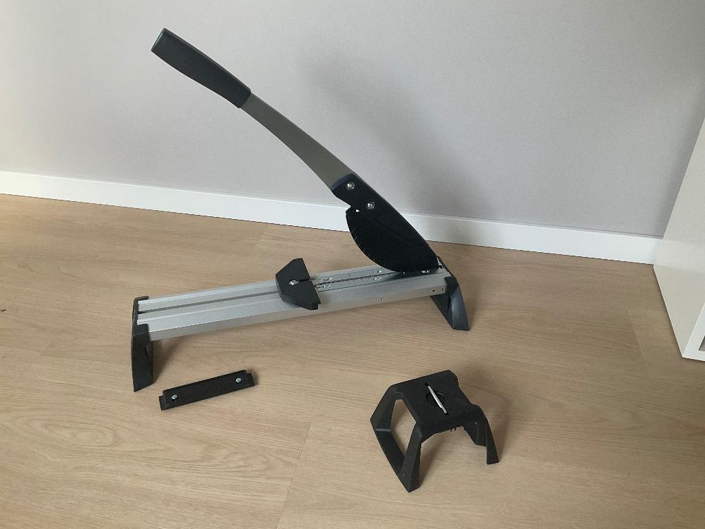 PVC en laminaat snijder Wolfcraft type VLC 800, Ophalen, Zo goed als nieuw