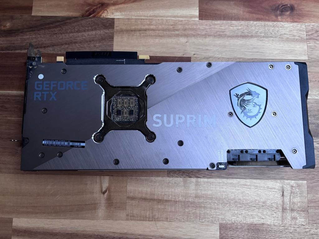 MSI GeForce RTX 3080 SUPRIM X 10G Videokaart, HDMI, GDDR6, PCI-Express 4, Ophalen of Verzenden