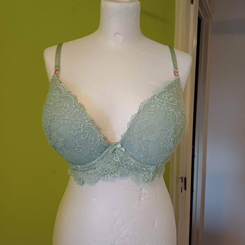 Mintgroene bh van Censored 85E, Kleding | Dames, Censored, Ophalen of Verzenden, Groen, BH