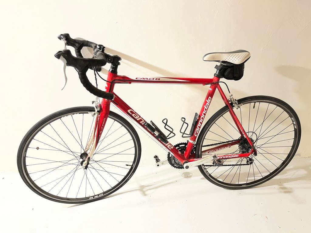 Racefiets Cannondale Caad 8 Maat 52, Fietsen en Brommers, Fietsen | Racefietsen, Aluminium, Zo goed als nieuw, Meer dan 20 versnellingen