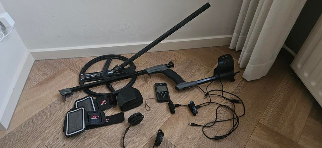 XP Deus Metaaldetector met accessoires, Hobby en Vrije tijd, Metaaldetectors, Gebruikt, Meer dan 30 cm, Ophalen of Verzenden, XP