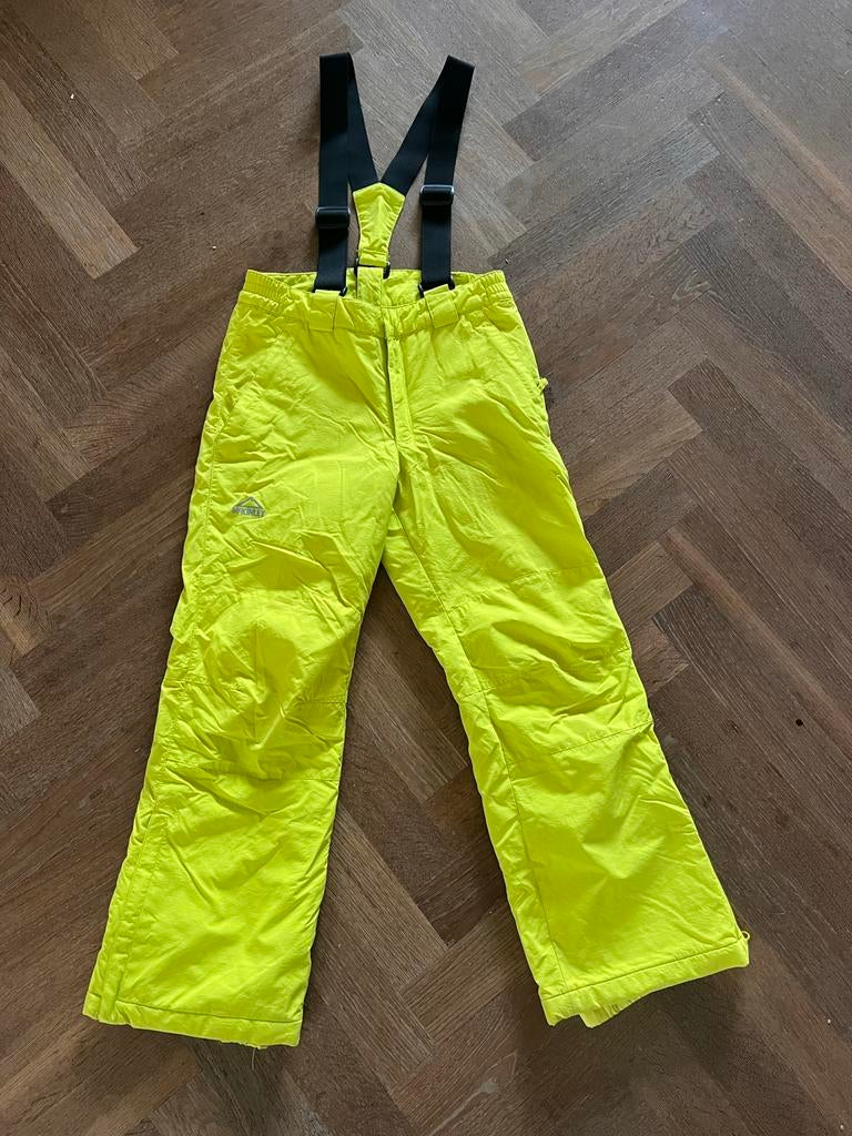 McKinley Skibroek Geel Maat 152 (12 jaar), Ophalen of Verzenden, Gebruikt, Jongen of Meisje, Broek