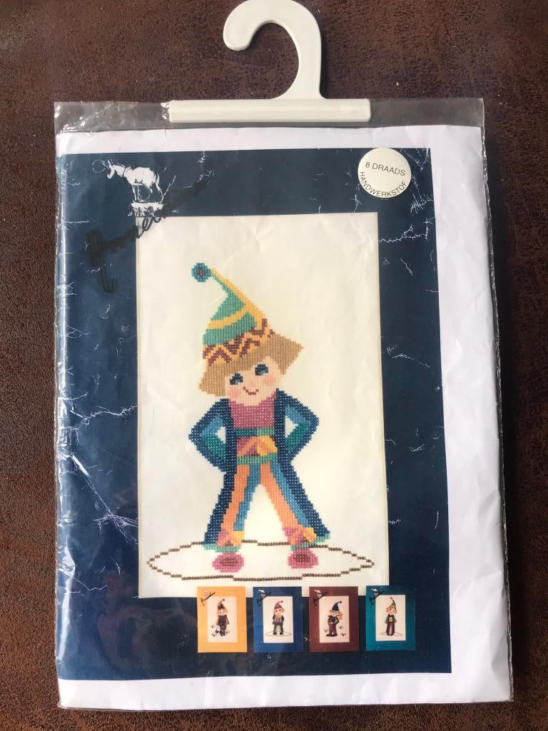 Compleet borduurpakket Annechine nr.A106 met dmc garen, Ophalen of Verzenden, Nieuw, Handborduren, Borduurpakket