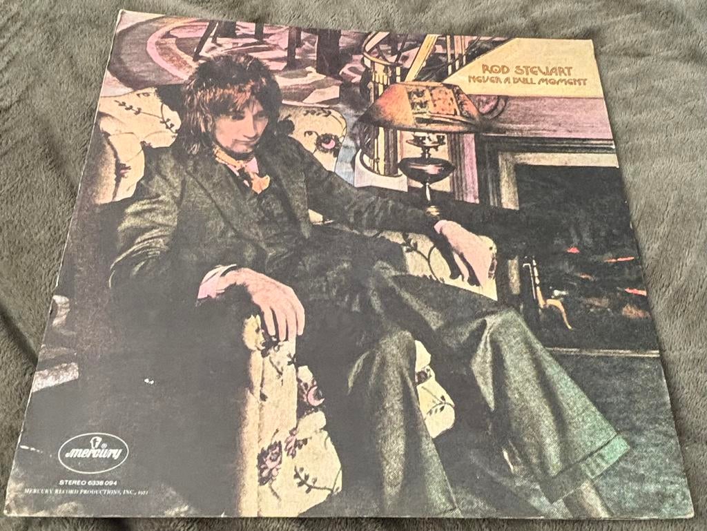 Muziek LP: Rod Stewart - Never a Dull Moment, Ophalen of Verzenden, Gebruikt, 12 inch, Poprock