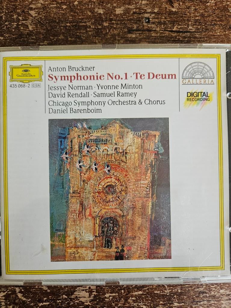 Anton Bruckner: Symfonie No. 1 & Te Deum (CD), Cd's en Dvd's, Cd's | Klassiek, Ophalen of Verzenden, Romantiek, Gebruikt, Orkest of Ballet