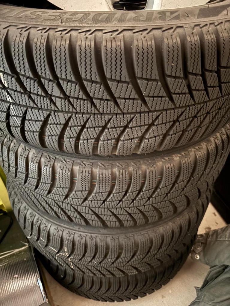 Winterbanden met velg, gebruikt op een Opel, Ophalen, Gebruikt, 15 inch, Banden en Velgen