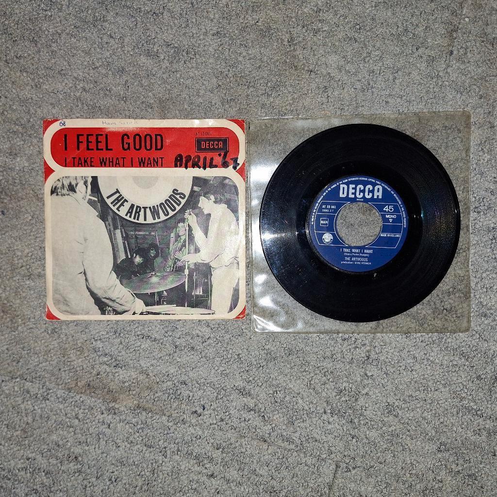 The Artwoods ‎– I Feel Good / I Take What I Want, Ophalen, Gebruikt, 7 inch, Single