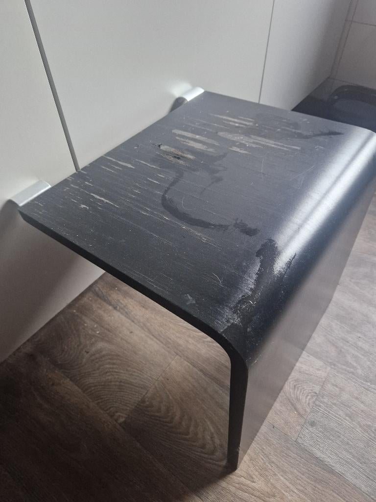 Auping auronde aanhaaktafel nachtkastje, Ophalen, Gebruikt, Minder dan 45 cm