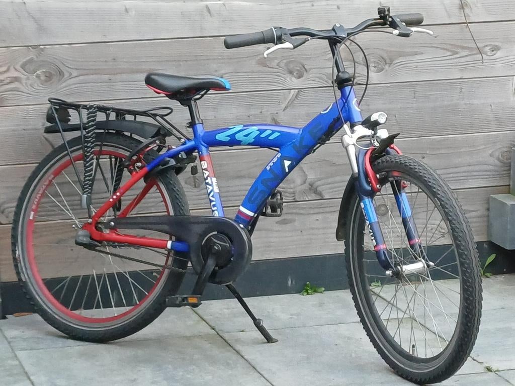 Sportieve Batavus Snake l Jongensfiets l 3 Vers l 24 inch, Ophalen of Verzenden, Zo goed als nieuw, 24 inch, Versnellingen