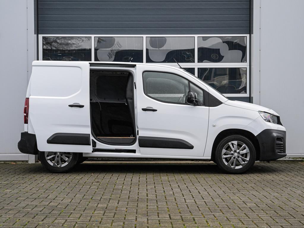 Peugeot Partner 1.5 BlueHDi 100 S&S L1 | 1ste eig. | Carplay, Voorwielaandrijving, Stof, Gebruikt, Wit