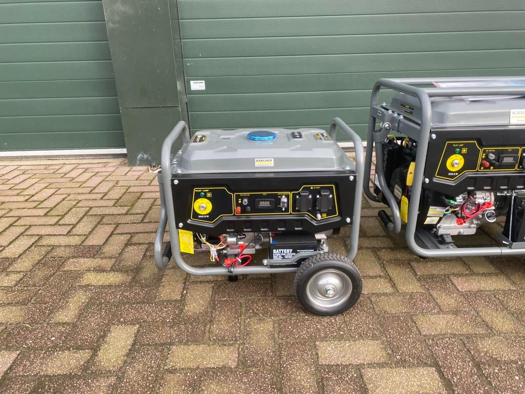 Kärcher pgg 3/1 generator 3kw noodstroom aggregaat, Caravans en Kamperen, Ophalen of Verzenden